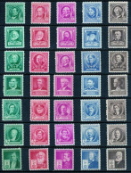 ZAYIX US 859-893 MNH FAMOUS AMERICANS Complete Set Arts & Science 112022FRAS05M - Blocks & Sheetlets