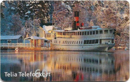 Sweden - Telia - Cruise Ship In Winter, 11.2000, 60U, 50.000ex, Used - Schweden