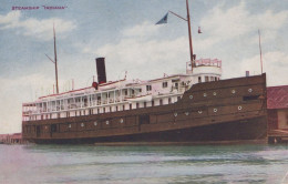 ZAYIX Postcard Great Lakes Passenger Steamer SS Indiana At Dock C1910 VO Hammon - Otros & Sin Clasificación