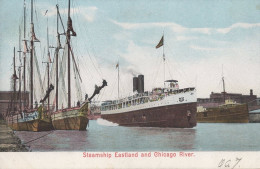 ZAYIX Great Lakes C1907 Steamer Eastland 844 Passengers Died Aboard Postcard - Otros & Sin Clasificación