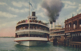 ZAYIX Postcard Great Lakes Belle Island Ferry Steamers Pleasure & Tashmoo C1910 - Other & Unclassified