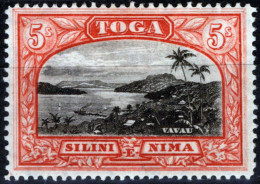 ZAYIX Tonga 52 MH Landscape Trees Sailing Ships View Vavau 071823S31 - Tonga (...-1970)