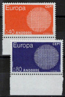 ZAYIX French Andorra 196-197 MNH Europa Cept 071823S64M - Other & Unclassified