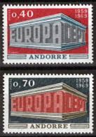 ZAYIX French Andorra 188-189 MNH Europa Cept 071823S69M - Other & Unclassified