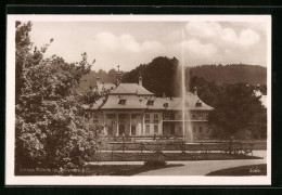 AK Dresden-Pillnitz, Schloss Mit Schlosspark - Pillnitz