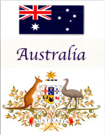 22-6-2024 (79) Australia - Flag & Coat Of Arm / Drapeaux Blason (héraldique) - Autres & Non Classés