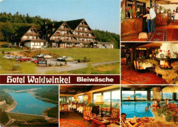73914407 Bleiwaesche Hotel Waldwinkel Rezeption Gastraeume Hallenbad Talsperre - Bad Wuennenberg