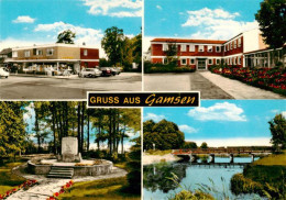 73873782 Gamsen Gifhorn Teilansichten Gedenkstaette Partie Am Wasser Gamsen Gifh - Gifhorn