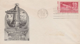 ZAYIX US C45 Cachet Craft LW Staehle FDC UA Rare Cachet Wright Bro USFM102023142 - 1941-1950