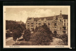 AK Berlin-Neukölln, Partie Am Herrfurthplatz  - Neukoelln