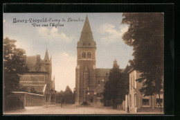 AK Beverloo, Bourg-Leopold-Camp De Beverloo, Vue Sur L`Eglise - Biévène - Bever