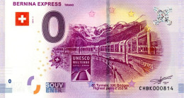 Billet Touristique - 0 Euro - Suisse - Bernina Express - Tirano (2019-1) - Pruebas Privadas