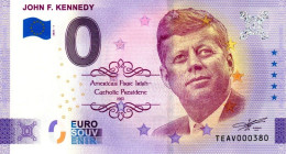 Billet Souvenir - 0 Euro - Irlande - John F.Kennedy - (2021-1) - Pruebas Privadas