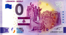 Billet Souvenir - 0 Euro - Lebanon - Beirut - (2022-1) - Pruebas Privadas