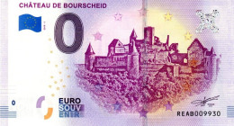 Billet Souvenir - 0 Euro - Luxembourg - Château De Bourscheid - (2019-1) - Pruebas Privadas