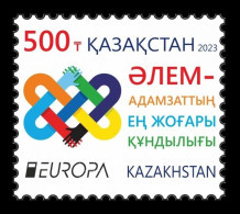 Kazakhstan 2023 Mih. 1352 Europa. Peace - The Highest Value Of Humanity MNH ** - Kazakhstan