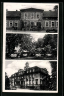 AK Genshagen /Teltow, Gasthof Zur Grünen Linde, Schloss  - Teltow