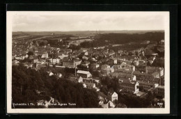 AK Schmölln I. Thüringen, Blick V. Ernst Agnes Turm  - Schmoelln