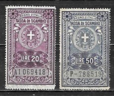 Italie - Timbres Fiscaux - Bonnes Valeurs - MNH**/MH* - LOOK!!!! - Revenue Stamps