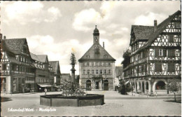 70099686 Schorndorf Wuerttemberg Schorndorf Marktplatz X 1963 Schorndorf - Schorndorf