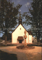 71830238 St Peter Schwarzwald Wallfahrtskirche Maria-Lindenberg Mariensaeule St. - St. Peter