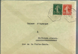 81067  - GUBERSCHWIRH Type Recette  Auxiliaire  Provisoire - Cartas & Documentos