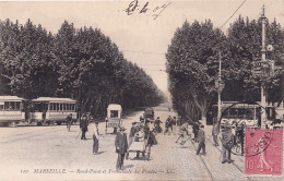 B12-13) MARSEILLE -  ROND POINT ET PROMENADE  DU PRADO - EN  1907 - Castellane, Prado, Menpenti, Rouet