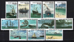 Cosos Islands 20-31 MNH Sailing Ships Battle Ships War ZAYIX 0221S0105M - Cocos (Keeling) Islands