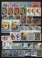 Christmas Collection Almost All MNH/Used Angels Holy Family ZAYIX 0224S0155 - Altri & Non Classificati