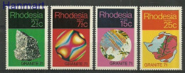 Rhodesia 1971 Mi 114-117 MNH  (ZS6 RHD114-117) - Minerali