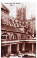 U.K  - Somerset -  BATH - Abbey And Roman Bath - Bath