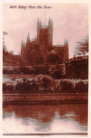 U.K  - Somerset -  BATH - Abbey From The River - Bath