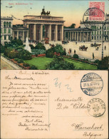 Ansichtskarte Mitte-Berlin Brandenburger Tor 1910 - Brandenburger Door