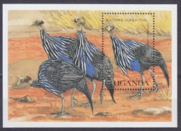 1990 Uganda 822/B121 Birds 7,50 € - Hummingbirds