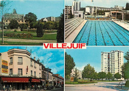 94 - Villejuif - Multivues - Piscine - Café Tabac Le Terminus - CPM - Voir Scans Recto-Verso - Villejuif