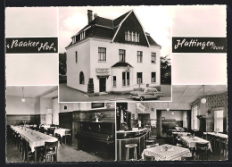 AK Hattingen /Ruhr, Gasthaus Baaker Hof, Rauendahlstrasse 8, Innenansichten  - Hattingen