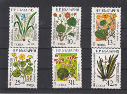 Bulgarije 1988 Mi Nr 3628 - 3633, Waterplanten, Bloemen, Flowers - Unused Stamps