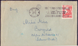 JUGOSLAVIA - HRVATSKA - FLAM "KATRAN" - ZAGREB - 1955 - Minerali