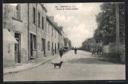 CPA Derval, Route De Chateaubriand  - Derval