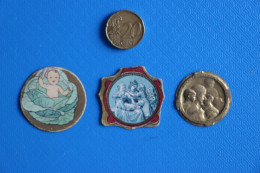 Lot De 3 Insignes épinglettes Familles Nombreuses Dont 1920 - Altri & Non Classificati