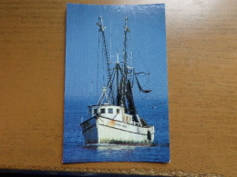 Boot, Bateau, Boat / Captain Frisky, After A Day Of Shrimping In Matagorda Bay -> Unwritten - Pêche