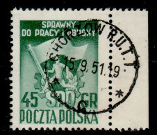 POLAND 1951 MICHEL No: 705 USED - Usati