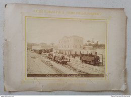 25   Foto Cartonata Campobasso Stazione Linea Termoli Campobasso Operai Super!!! - Campobasso