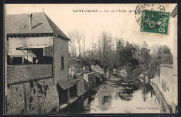 CPA Saint-Calais, Vue Sur L`Anille - Saint Calais