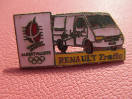 Pin's / Automobile / Alfortville92/ RENAULT Trafic/ Jeux Olympiques/ Cojo/ 1991       PIN18 - Other & Unclassified