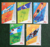 Olympic Games Sport Paralympics 2000 (Mi 1936-1940 Yv 1836-1840) Used Gebruikt Oblitere Australia Australien Australie - Usados