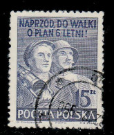 POLAND 1950 MICHEL No: 562 USED - Usati