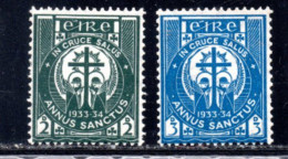 Ireland, MNH, 1933, Michel 59 - 60 - Unused Stamps