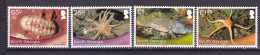 143 SUD GEORGIE 2013 - Y&T 582/89 - Anemone Crocodile Etoile De Mer - Neuf **(MNH) Sans Charniere - South Georgia