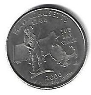 *usa 1/4 Dollar 2000 P Km 305 - 1999-2009: State Quarters